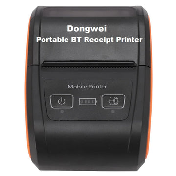 Dongwei H22 Portable 58mm Thermal Bluetooth Receipt Printer for Supermarket Shopping Mall Restaurant & More - Imported from UK